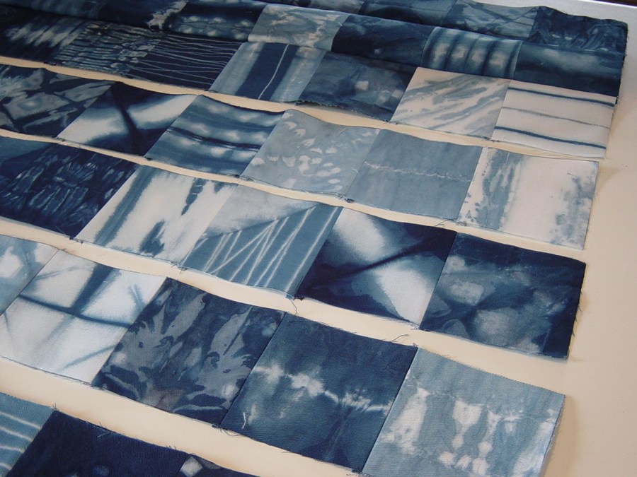 teinture indigo textile